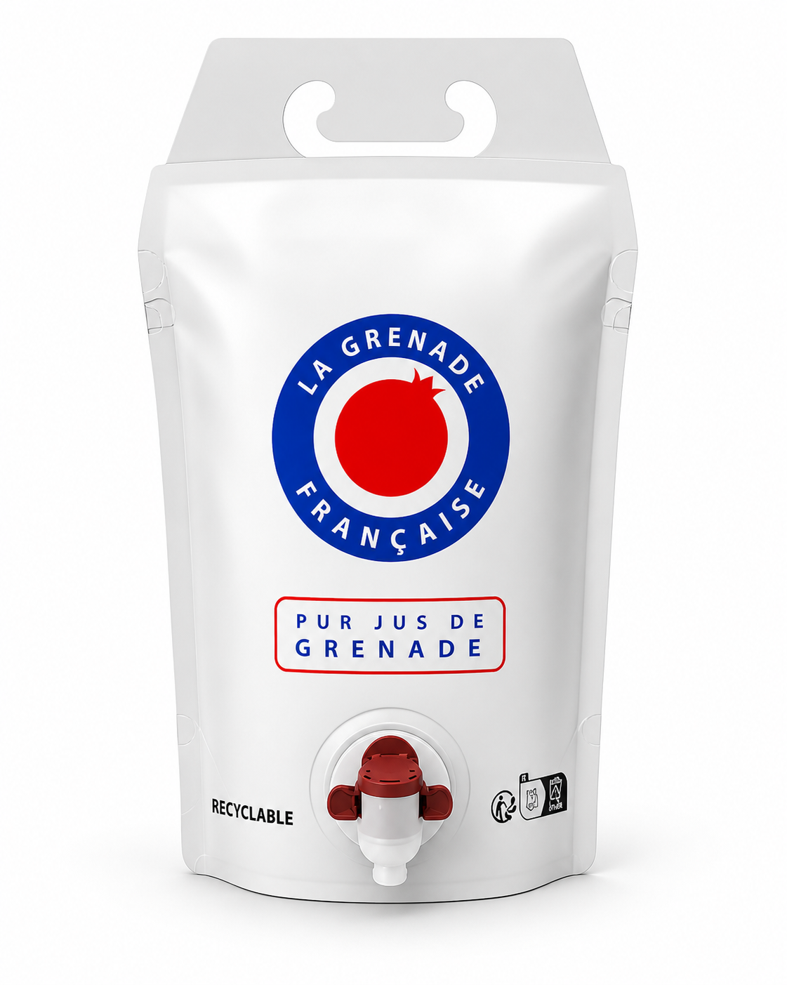 Pur jus de grenade bio La Grenade Française BIB 3 litres